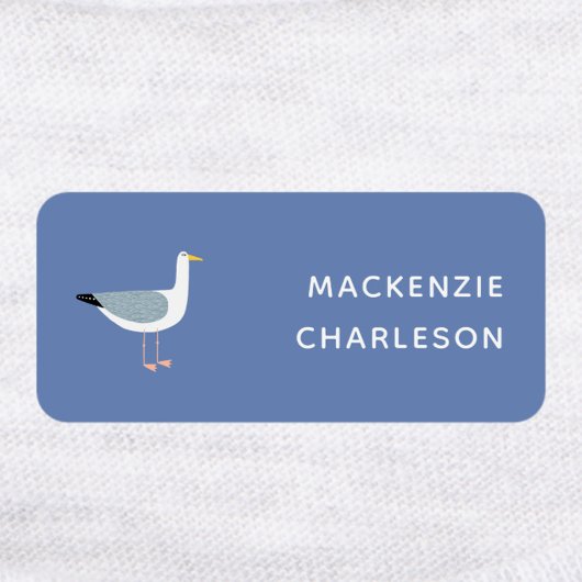 Gepersonaliseerde naam Seagull Labels