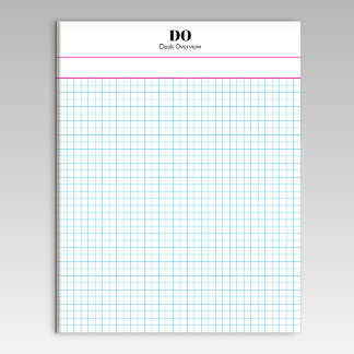 Gepersonaliseerde naam Small Square Graph Paper No Notitieblok