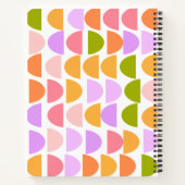 Gepersonaliseerde naam Spring Pastel Schrijfnotiti Notitieboek (Achterkant)