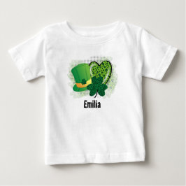 Gepersonaliseerde naam St Patrick's Day Shamrock C