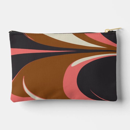 Gepersonaliseerde naam Stijlvolle retro trendy mar Etui (Achterkant)