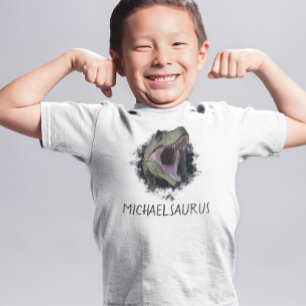 Gepersonaliseerde naam T-Rex Tyrannosaurus T-Shirt