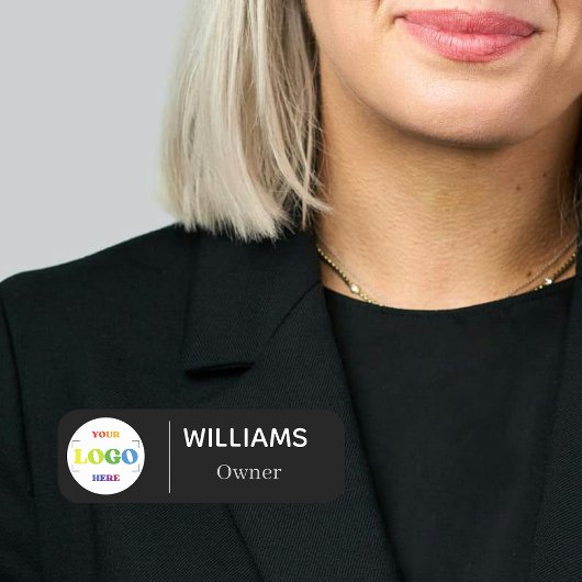 Gepersonaliseerde naam Tag Badge Pin