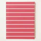 GEPERSONALISEERDE NAAM & TEKST EENVOUDIGE STIJLVOL PLANNER (Achterkant)
