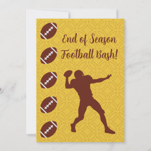 Gepersonaliseerde naam Tekst Evenement Sport Footb Kaart