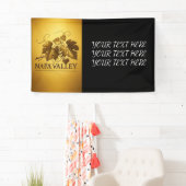 Gepersonaliseerde Naam Tekst Napa Valley Event Ban Spandoek (Insitu)