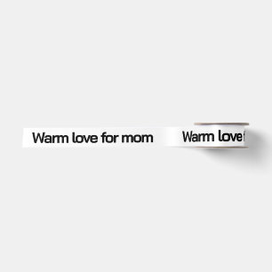 GEPERSONALISEERDE NAAM & TEKST WARME LIEFDE VOOR M SATIJNEN LINT