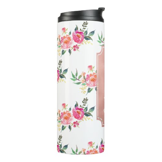 gepersonaliseerde naam thermosbeker (Gedraaid links)