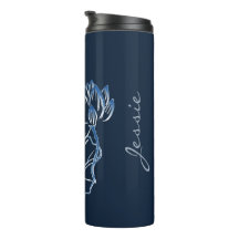 Gepersonaliseerde naam toevoegen Navy Blue Lotus P