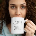 Gepersonaliseerde naam Trendy Skinny Font Koffiemok<br><div class="desc">Dit ontwerp kan worden gepersonaliseerd door de Edit optie van het Ontwerp te kiezen. Je kunt ook overdragen naar andere objecten. Neem contact met me op via colorflowcreations@gmail.com of gebruik de chatoptie bovenaan de pagina als u dit ontwerp op een ander product wilt plaatsen of hulp nodig hebt bij dit...</div>