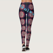 Gepersonaliseerde naam Tribal Leggings (Achterkant)