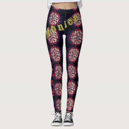 Gepersonaliseerde naam Tribal Leggings