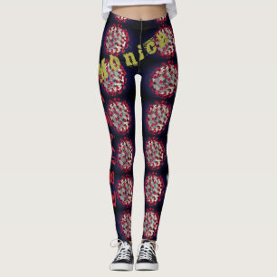 Gepersonaliseerde naam Tribal Leggings