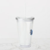 gepersonaliseerde naam tumbler acryl drinkbeker (Rechts)