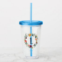 gepersonaliseerde naam tumbler acryl drinkbeker