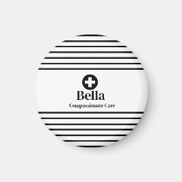 Gepersonaliseerde naam van de verpleegster magneet