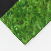 gepersonaliseerde naam van het gras fleece deken (Hoek)