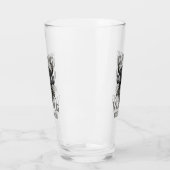 Gepersonaliseerde NAAM Viking Warrior Heritage Glas (Links)