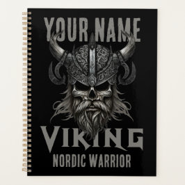 Gepersonaliseerde NAAM Viking Warrior Heritage Planner