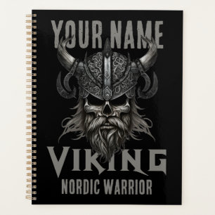 Gepersonaliseerde NAAM Viking Warrior Heritage Planner