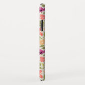 Gepersonaliseerde naam Violet bloemenpatroon Case-Mate iPhone Case (Achterkant/rechts)