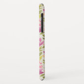 Gepersonaliseerde naam Violet bloemenpatroon Case-Mate iPhone Case (Achterkant/links)