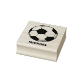 Gepersonaliseerde Naam Voetbal rubber stempel (Stempel)