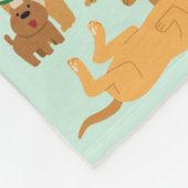 Gepersonaliseerde Naam voor Kind & Huisdier Fleece (Hoek)