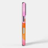 Gepersonaliseerde Naam Waterverf Abstract Roze Scr Case-Mate iPhone Case (Achterkant / Rechts)