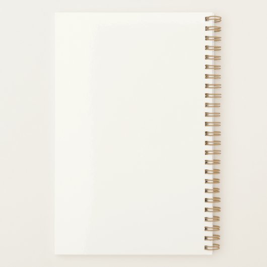 Gepersonaliseerde naam Whimsical Bicycle Schattige Planner (Achterkant)