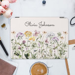 Gepersonaliseerde naam Wildflower Garden iPad Pro Cover<br><div class="desc">Breng een vleugje natuurlijke schoonheid in uw ruimte met onze Wildflower Garden iPad Air Cover. Ontdek een heerlijk collectie van kleurrijke bloei en breng de charme van natuur binnenshuis. Het voegt een vleugje natuurlijke elegantie toe aan elke omgeving. Geweldig als cadeau voor natuur- en bloemliefhebbers.</div>