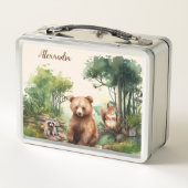 Gepersonaliseerde naam Woodland Animals (Achterkant)