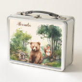 Gepersonaliseerde naam Woodland Animals (Voorkant)