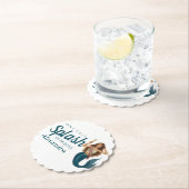 Gepersonaliseerde naam Zeemeermin Bachelorette Kartonnen Onderzetters (Insitu)