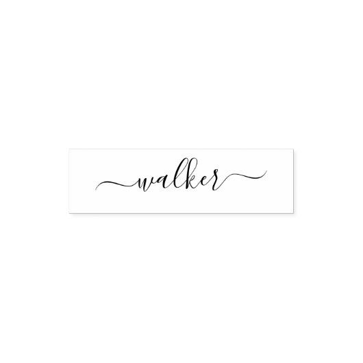 Gepersonaliseerde naam zelfinktende stempel (Design)