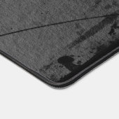 Gepersonaliseerde Naam Zwart Grijs Mannelijk Abstr Bureaumat (Hoek)