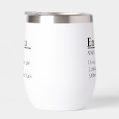 Gepersonaliseerde naamdefinitie zwart (Rechts)