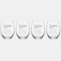 Gepersonaliseerde naamdefinitietumbler