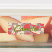 Gepersonaliseerde naamlabels voor meisjes labels (Aangebracht)