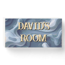 Gepersonaliseerde naamplaque