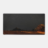 Gepersonaliseerde nachtelijke hemel decor mat (Voorkant)