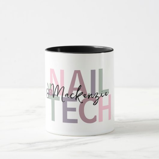 Gepersonaliseerde nageltechnologie mok (Midden)