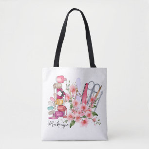 Gepersonaliseerde nageltechnologie tote bag