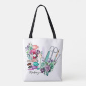 Gepersonaliseerde nageltechnologie tote bag (Achterkant)