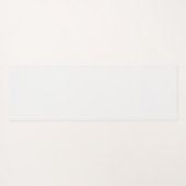 Gepersonaliseerde Namaste Script Typografie Yogamat (Achterkant (horizontaal))