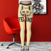 Gepersonaliseerde Namen Beige Grey Stripes Schatti Leggings