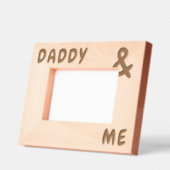 Gepersonaliseerde namen Big en Bold Daddy and Me Gegraveerde Lijstjes (Links)
