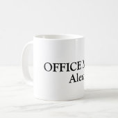 Gepersonaliseerde namen op koffiemok (Voorkant links)