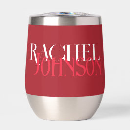 Gepersonaliseerde namen Red Monochrome