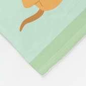 Gepersonaliseerde namen voor u of uw kind fleece deken (Hoek)